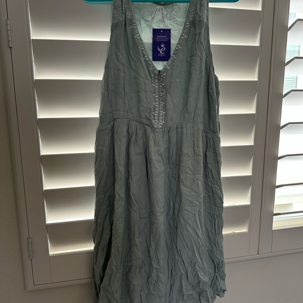 Seraphine Mint Green Dress